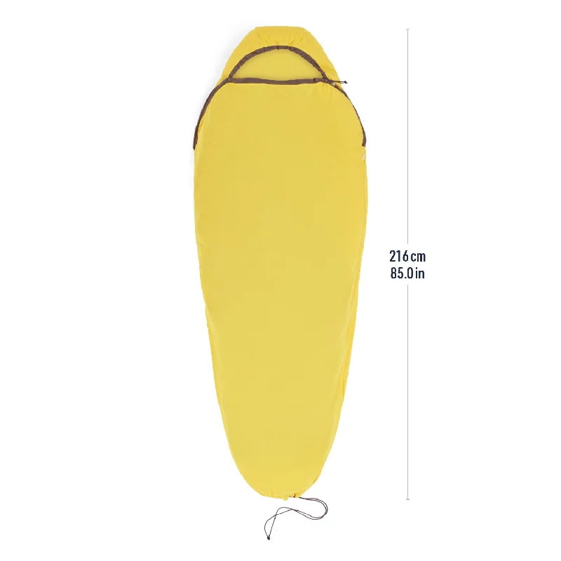 Reactor Sleeping Bag Liner Standard Sulphur Yellow