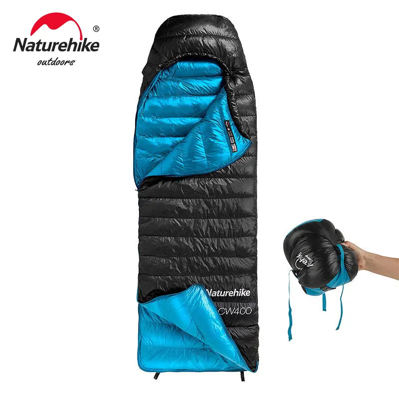 Naturehike CW400 Sleeping Bag Lightweight Goose Down Sleeping Bag Winter Sleeping Bag Ultralight