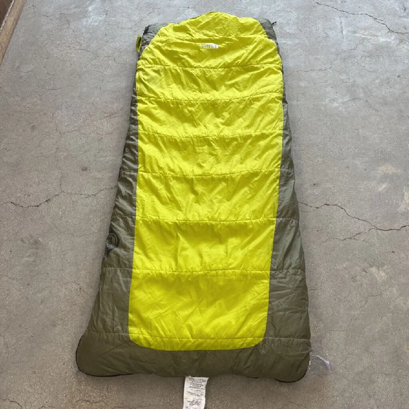 The North Face - Kid's Great Smoky Synthetic -7C Sleeping Bag - MSRP comp $130: Green/Grey-unisex-Kids Regular