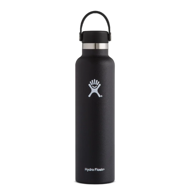 24 oz Standard Mouth Insulated Waterbottle - Black