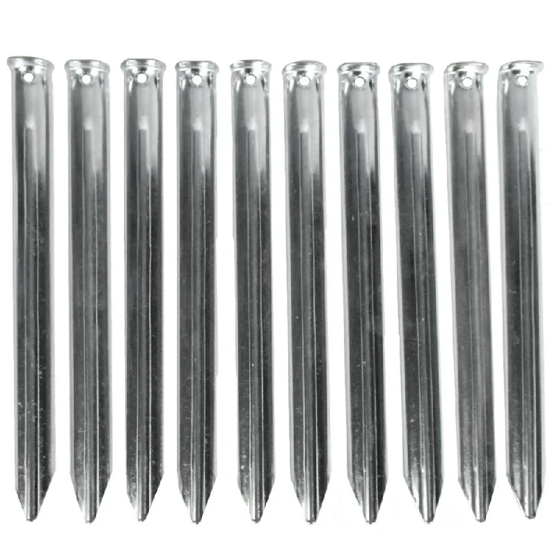 23cm Steel Tent Pegs - 10 pack