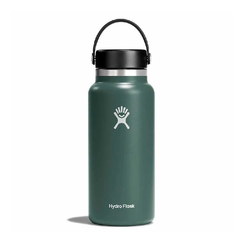 32 oz Wide Mouth Water Bottle- Fir