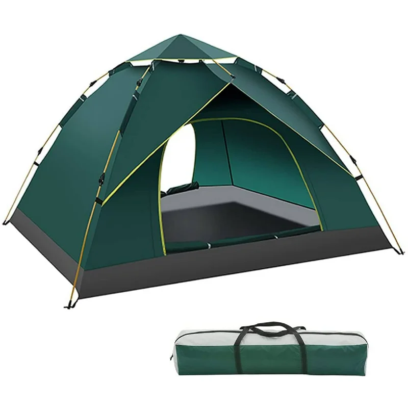 4-Person Instant Pop Up Camping Tent,Easy Set Up Family Camping Tents & Shelter