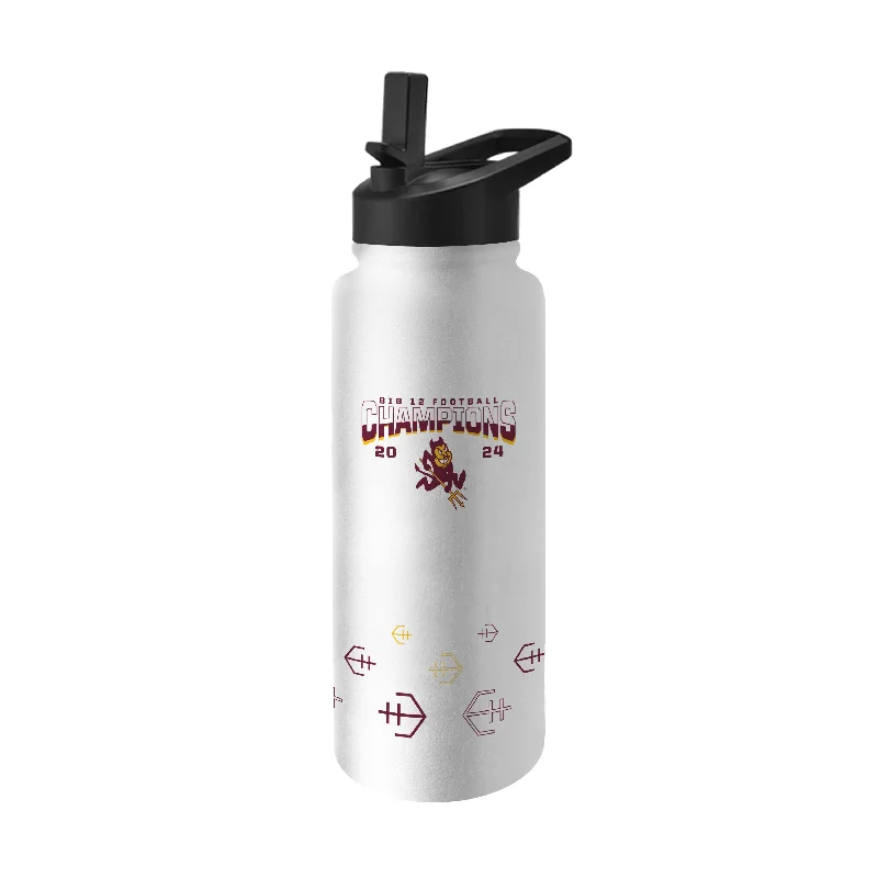 Arizona State 2024 BIG12 Champions 34oz Quencher Bottle