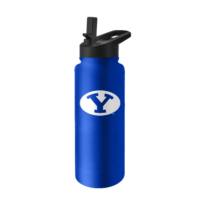 Brigham Young 34oz Logo Quencher Bottle