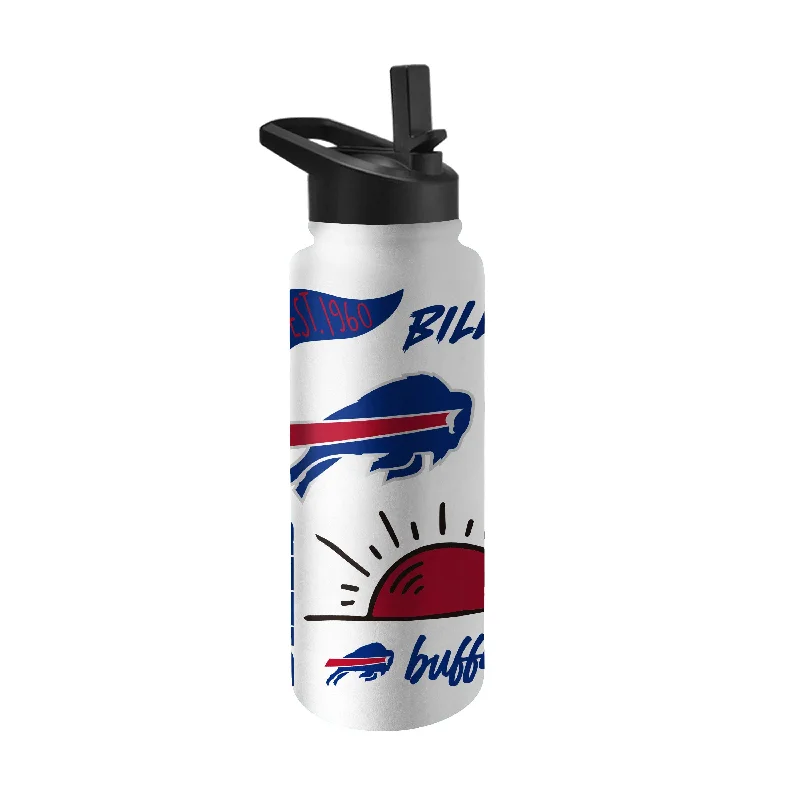 Buffalo Bills 34oz Native Quencher Bottle