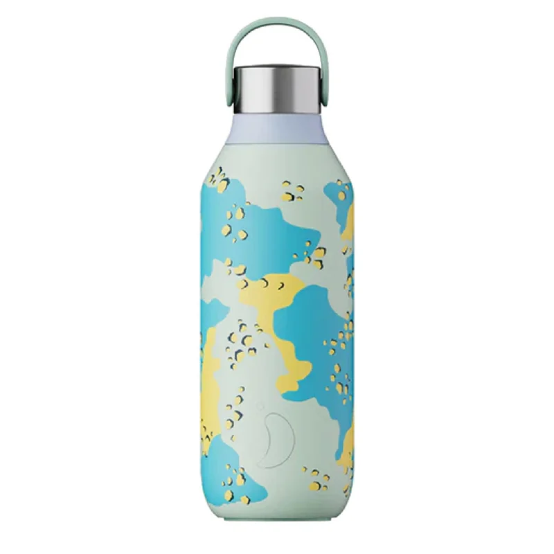 Chillys Series 2 500ml Bottle Chillys Studio Desert Camo Light Green