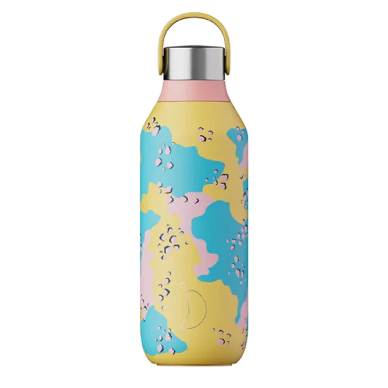 Chillys Series 2 500ml Bottle Chillys Studio Desert Camo Yellow