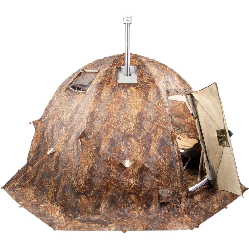 Russian Bear "UP-2" Woodstove Tent with DOOR | 1-4 person