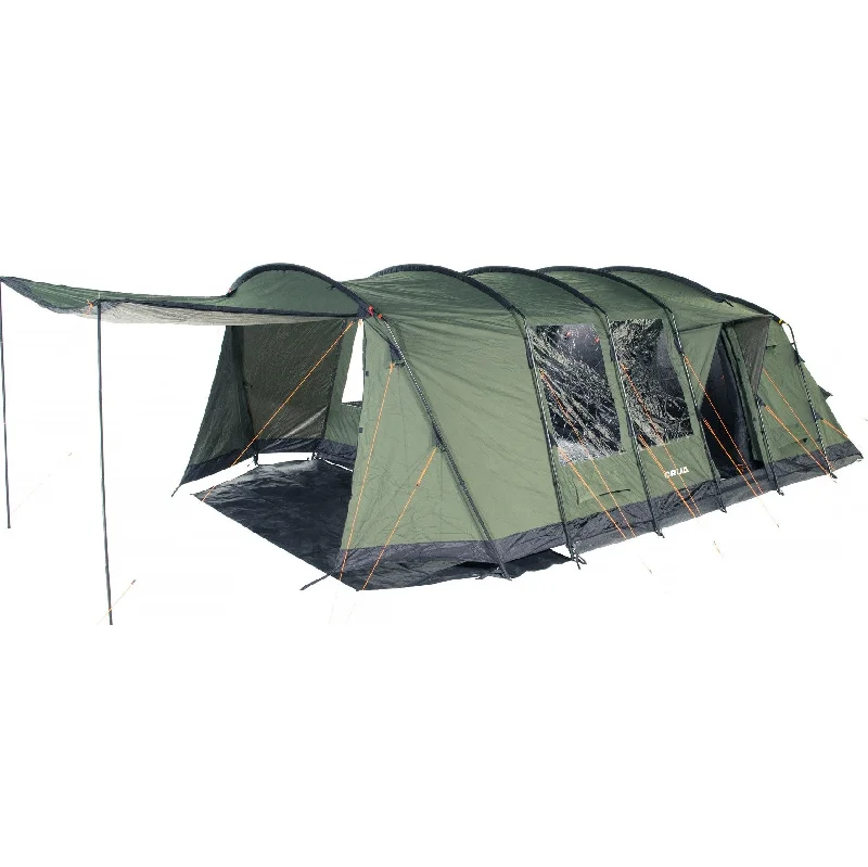 Crua Loj 6 Person Tent with 2 Insulated Rooms and Extendable Porch