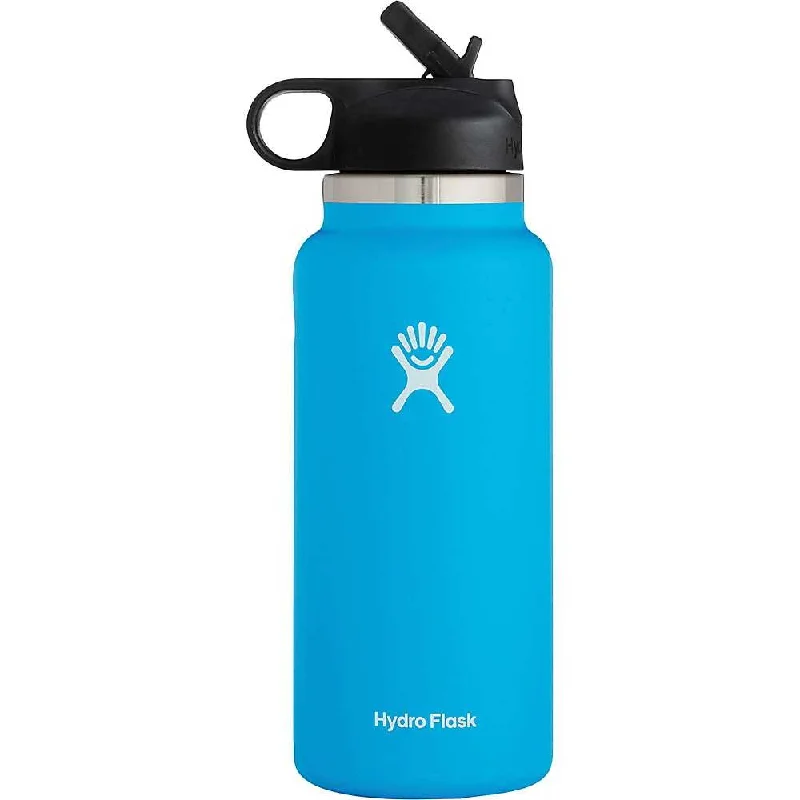 Hydro Flask 32 oz. Wide Mouth W/ Straw Lid