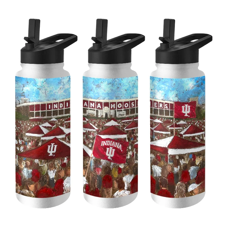 Indiana 34oz Collector Quencher Bottle