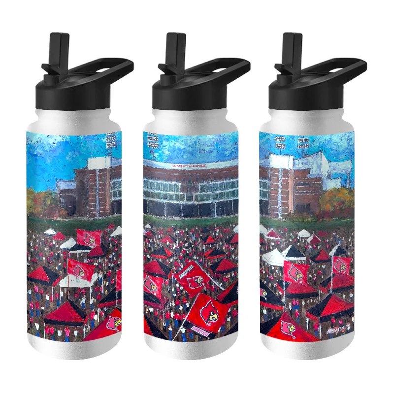 Louisville 34oz Collector Quencher Bottle