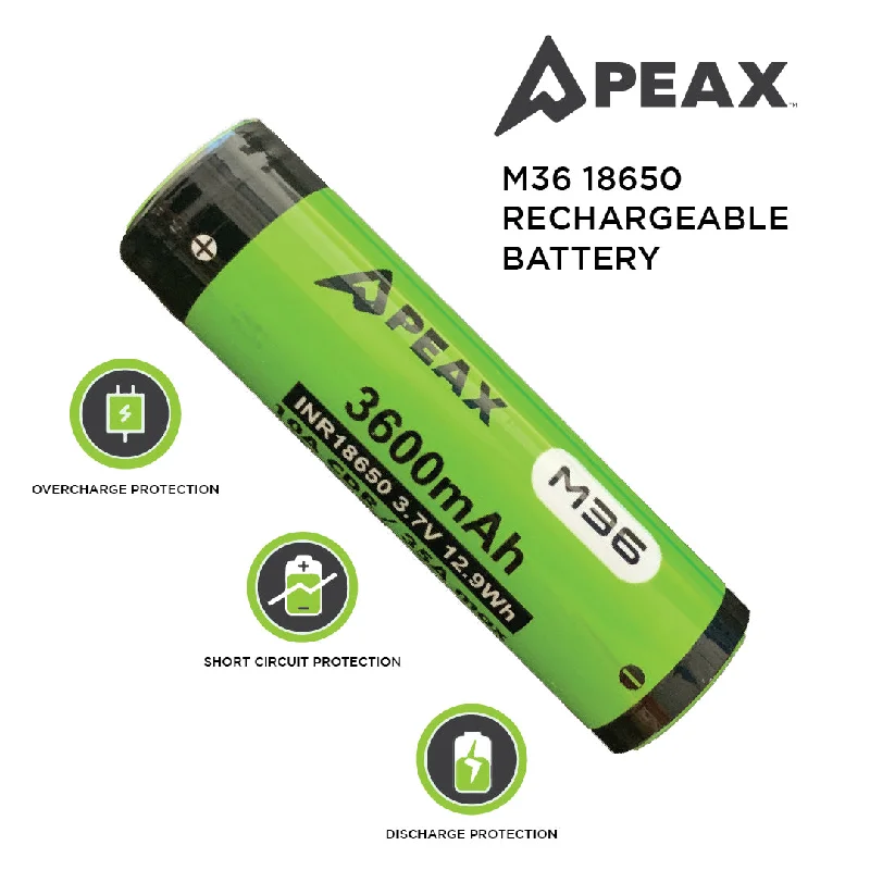 SPARE M36 18650 RECHARGEABLE BATTERY