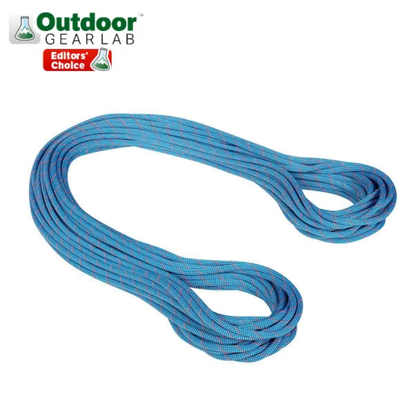 Mammut 9.5 mm Crag Classic Dynamic Climbing Rope - 60 Metre Length Blue/White