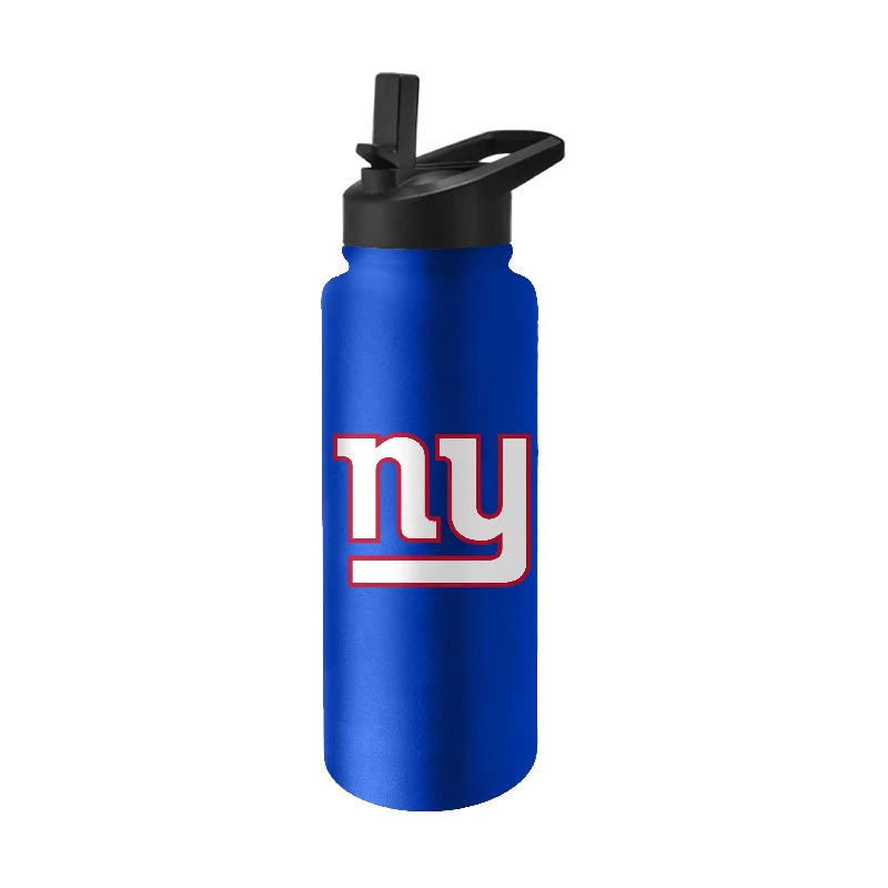 New York Giants 34oz Logo Quencher Water Bottle