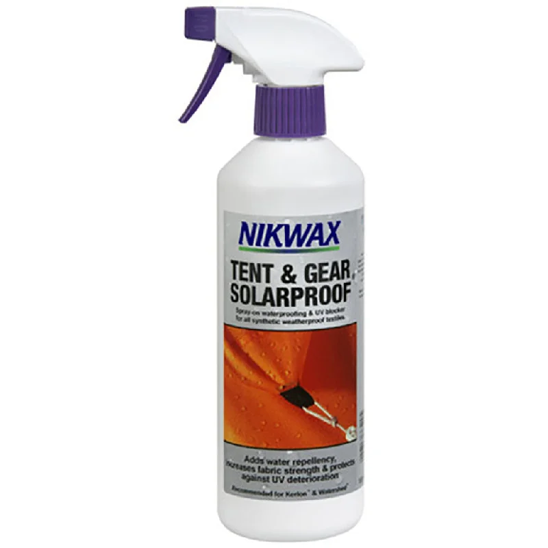 Nikwax Tent And Gear Solarproof Spray-On - Waterproofing UV Blocker 500ml