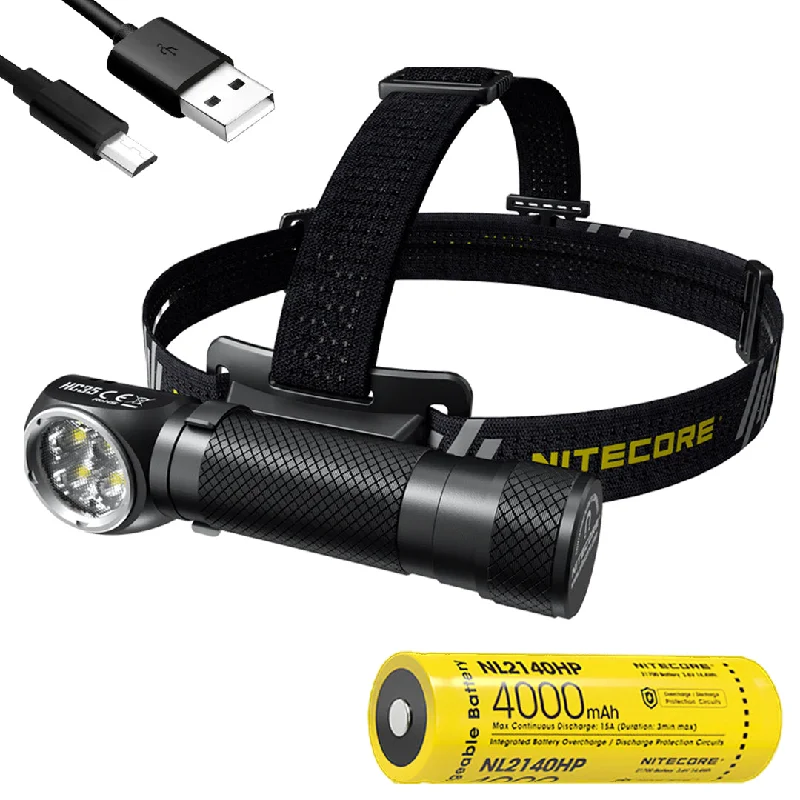 Nitecore HC35 2700 Lumen USB Rechargeable 21700 Headlamp