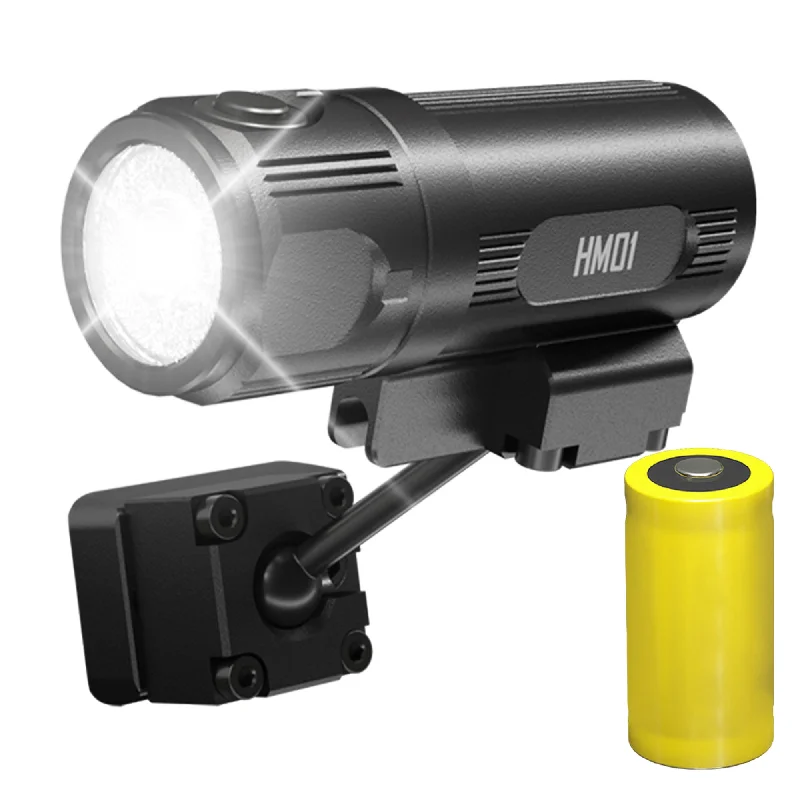 Nitecore HM01 320 Lumen 360° Pivoting ARC Rail Helmet Light