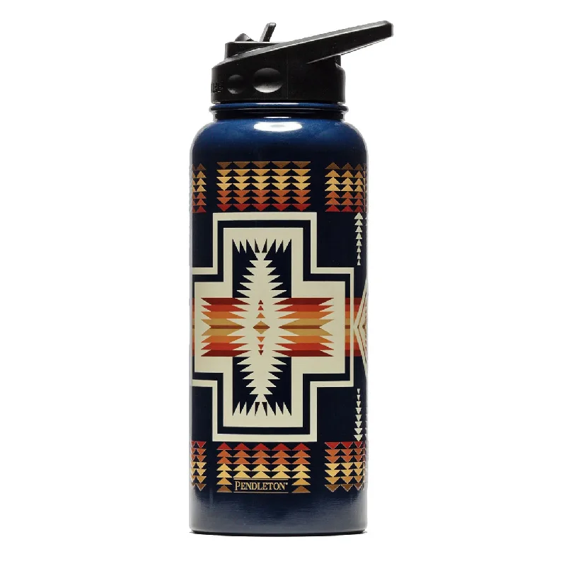 Pendleton Insulated 34oz Bottle Harding Navy