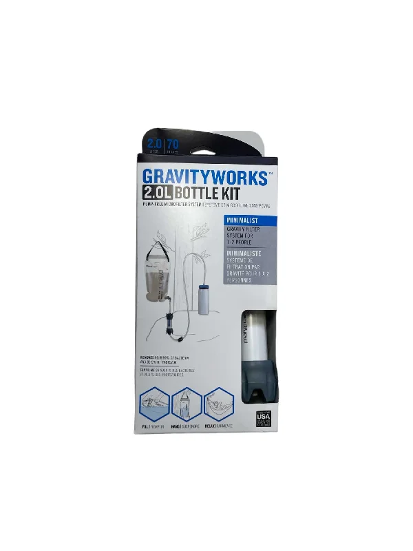 Platypus GravityWorks 2.0L Water Filter Bottle Kit