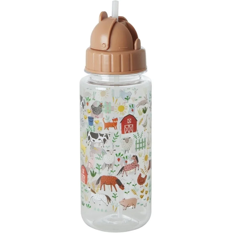 RICE Brown Farm Totable Drinking Bottle