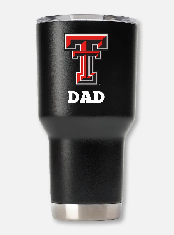 Texas Tech Double T Dad Double Walled 30oz Travel Tumbler