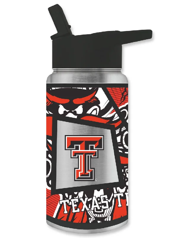 Texas Tech Raider Red Kid's 16 oz Vacuum Insulated Water Bottle