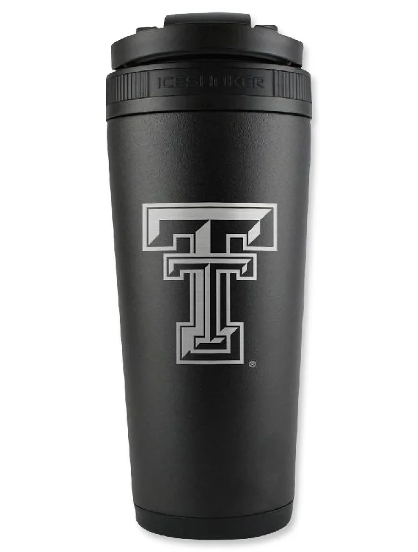 Texas Tech Red Raiders "Ice Shaker" 26 oz Stainless Steel Water Bottle