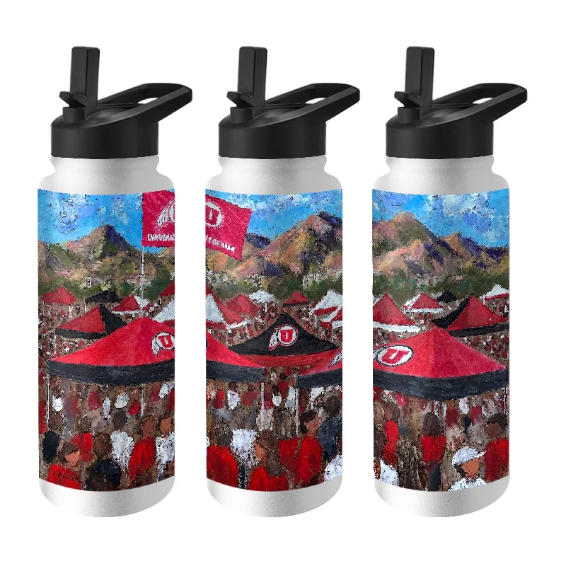 Utah 34oz Collector Quencher Bottle