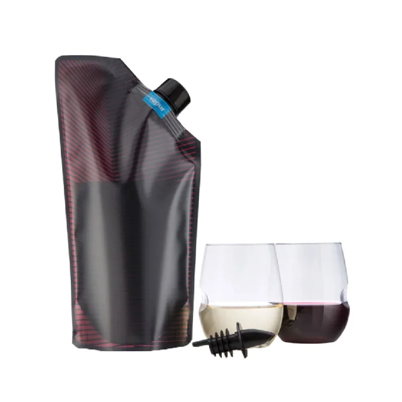 Vapur Wandervino Flexible Wine Carrier and Govino Glasses