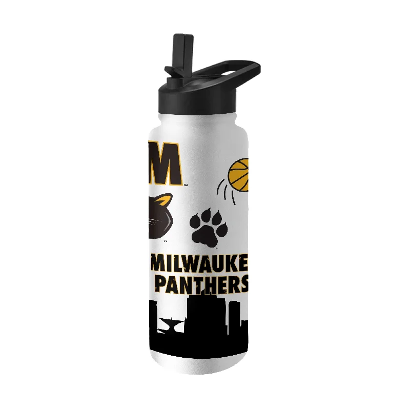 Wisconsin Milwaukee 34oz Native Quencher Bottle