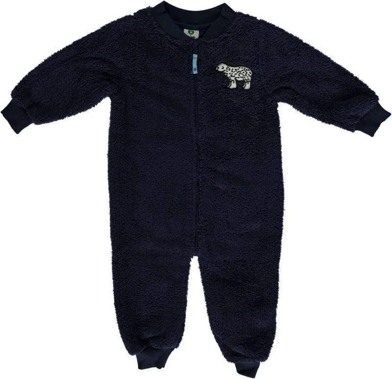 Baby Heavy Fleece Suit: Bear