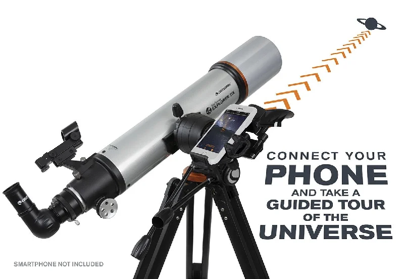 Celestron Starsense Explorer DX 102AZ Smartphone APP-Enabled Refractor Telescope