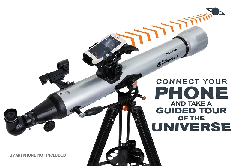 Celestron StarSense Explorer LT 80AZ Smartphone APP-Enabled Refractor Telescope