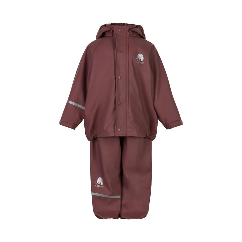 Classic Rain Gear Set - Rose Brown