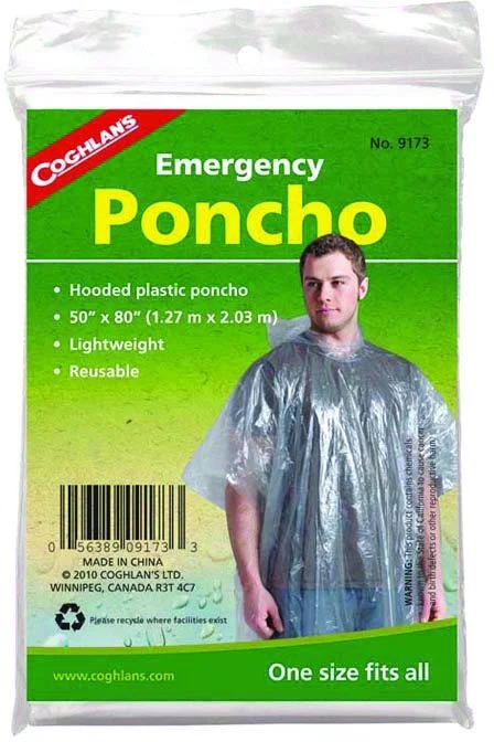 Emergency Rain Poncho