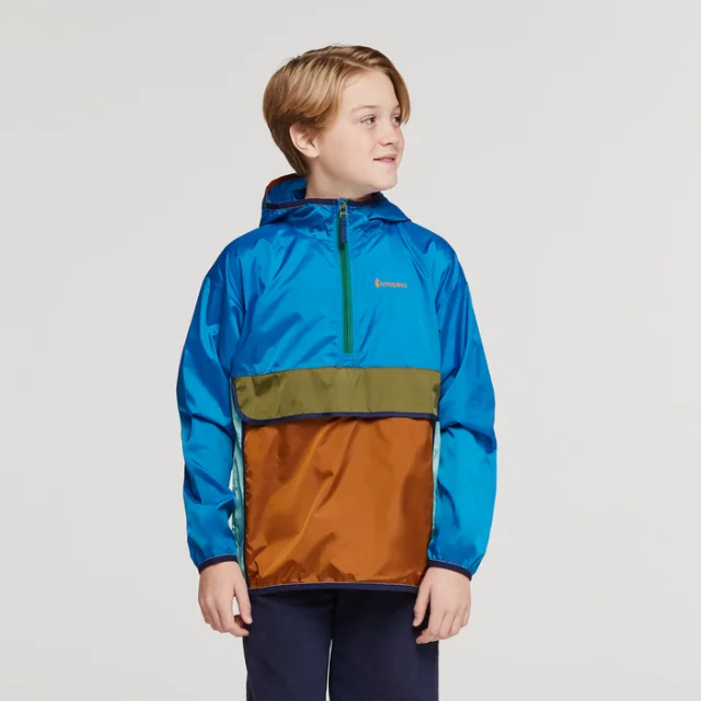 Kids' Teca Half-zip Windbreaker