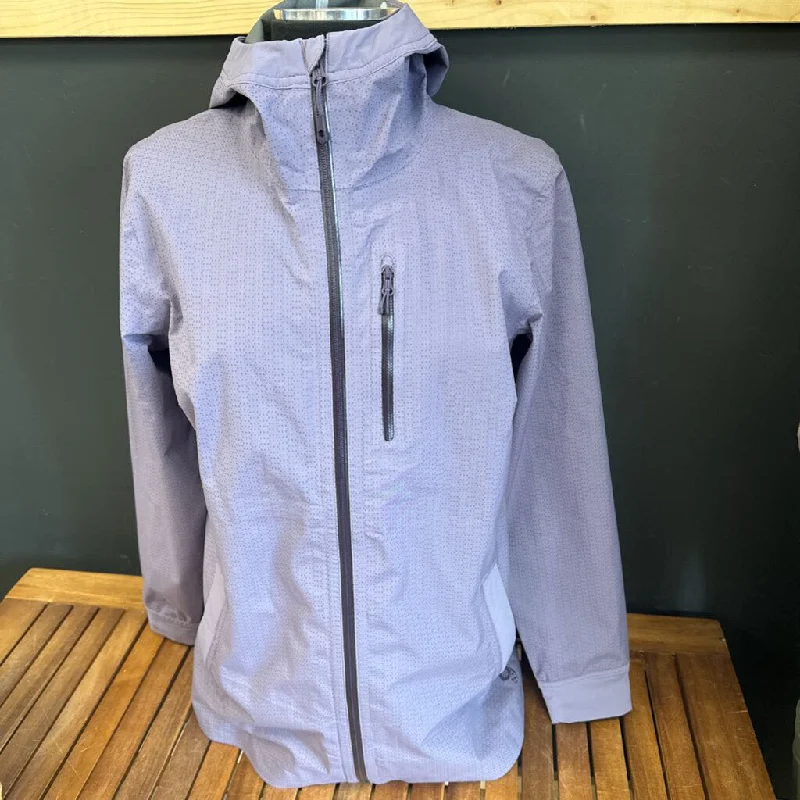 Mountain Hardwear - Women's VaporDry Long Rain Jacket - MSRP comp $250: Purple-women-MD