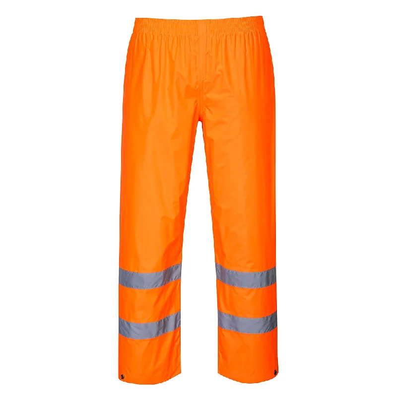 Portwest Hi-Vis Rain Pants Orange #H441