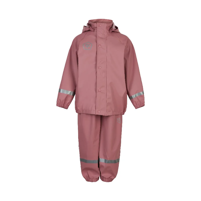 Taxi ECO Rain Gear Set: Old Rose